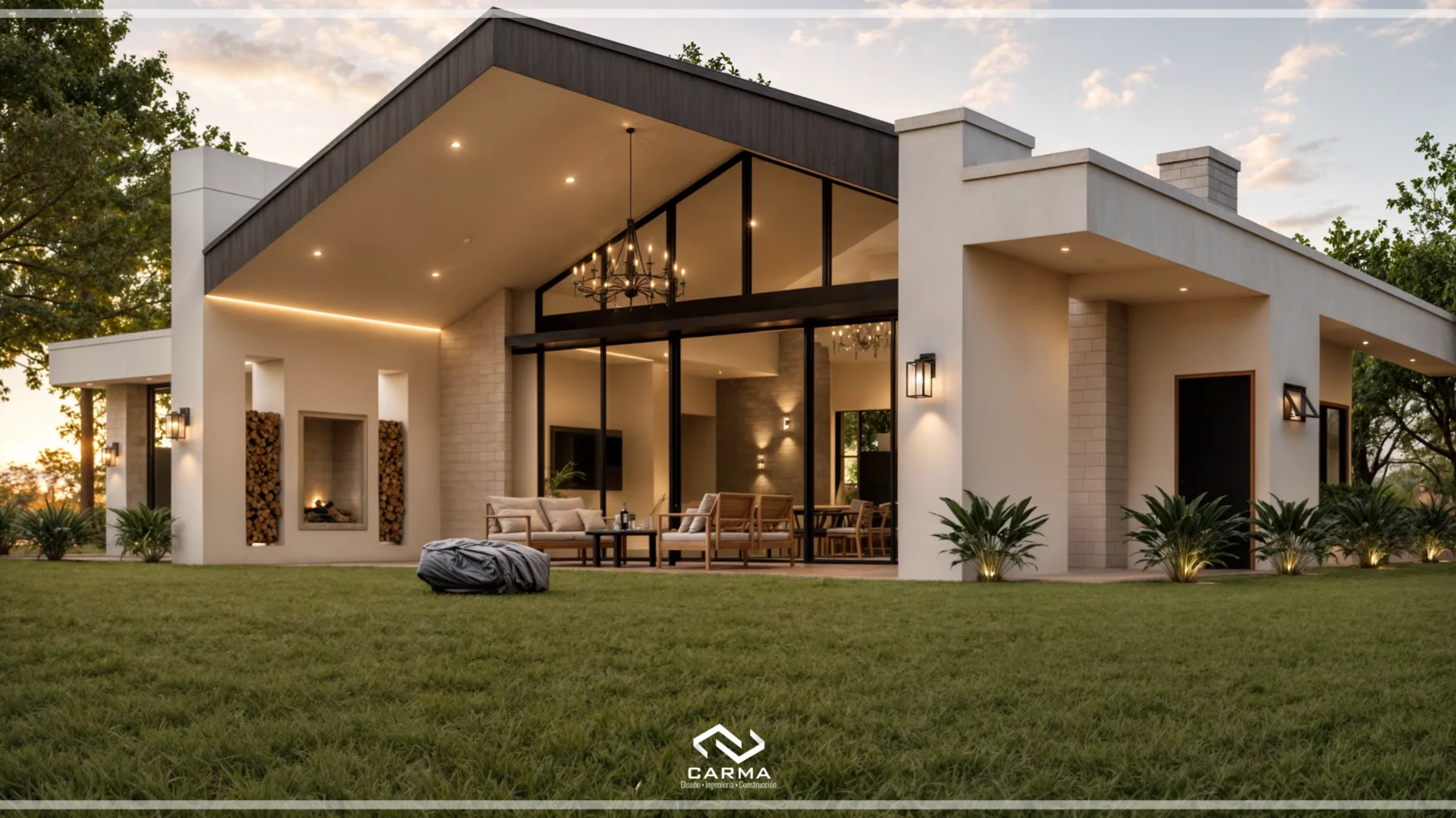 Casa Bendición, diseño arquitectónico residencial CARMA